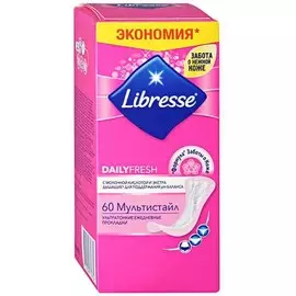 Прокладки ежедневные мультистайл Libresse 60шт