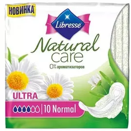 Прокладки Libresse Nat Care Ultra Norm 10шт