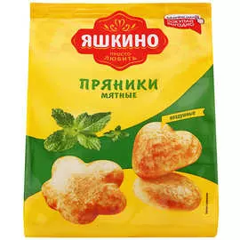 Пряники мятные Яшкино 0,35кг