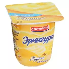 Пудинг молочный ванильный Эрмигурт 3% 100г