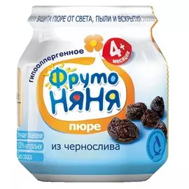 Пюре чернослив ФрутоНяня 100110г