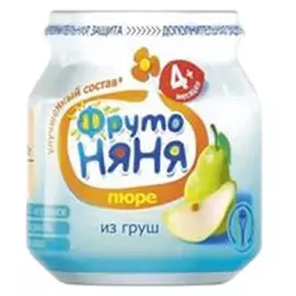 Пюре грушевое Фруто Няня 110г