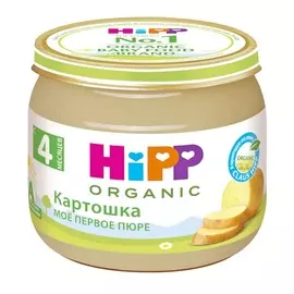 Пюре картошка с 4 месяцев Хипп 80г
