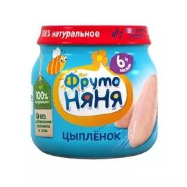 Пюре мясное цыпленок ФрутоНяня 80г