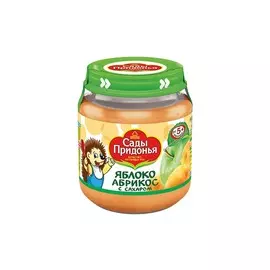 Пюре яблоко-абрикос Сады Придонья 120г