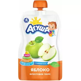 Пюре яблоко Агуша Я Сам 90г