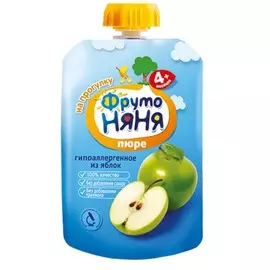 Пюре яблоко Фруто Няня 90г