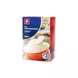 Рис круглозерный шлифованный В 5х80г