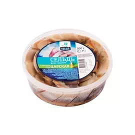 Сельдь царская в масле с укропом Тесей 500г