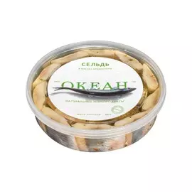 Сельдь в масле с пряностями Океан 380г