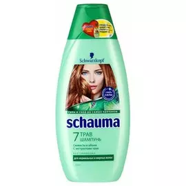 Шампунь 7 трав Schauma 380мл