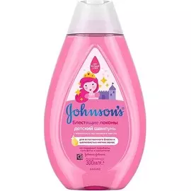Шампунь блестящие локоны Johnson’s baby 300мл