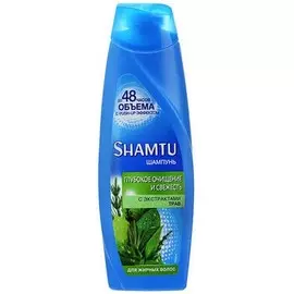 Шампунь глубокое очищение и свежесть Shamtu 360мл