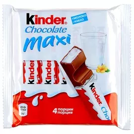 Шоколад молочный Киндер макси 84 г