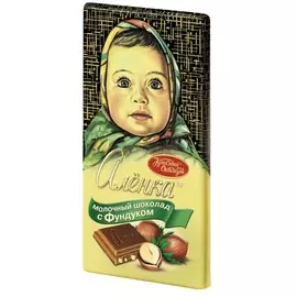 Шоколад с фундуком Аленка 100 г