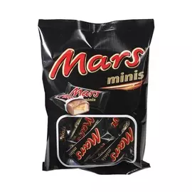Шоколадный батончик мини Mars 208г