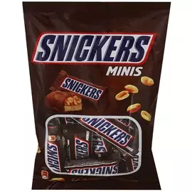 Шоколадный батончик Snickers Минис 210г