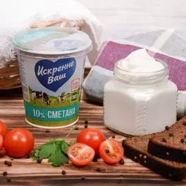Сметана Искренне Ваш 10% 315г