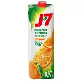 Сок апельсин J7 0,97л
