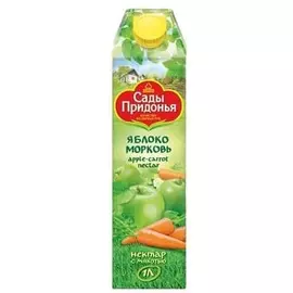 Сок яблочно-морковный Сады Придонья 1л