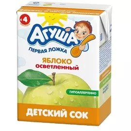Сок яблоко Агуша 200мл