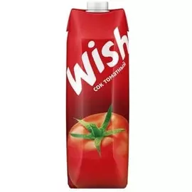 Сок томатный Wish 1л
