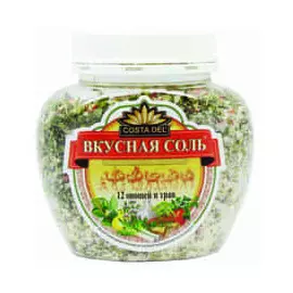 Соль 12 овощей и трав Вкусная соль 400г