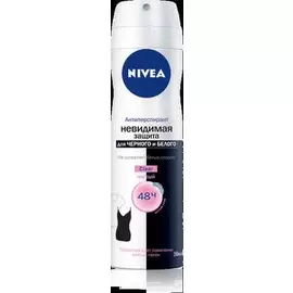 Спрей женский невероятная защита черноебелое Nivea Део 150мл