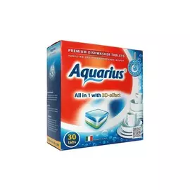 Средство для посудомоечной машины таблетка Aquarius All in1 30 штук