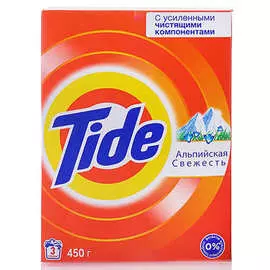 Стиральный порошок альпийская свежесть автомат Tide 450г