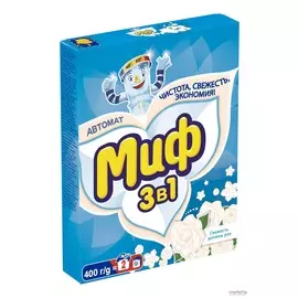 Стиральный порошок свежесть долины роз автомат Миф 4кг