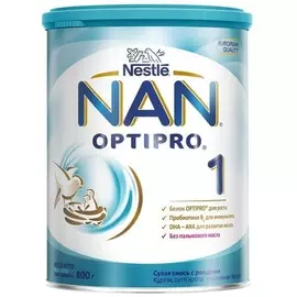 Сухая молочная смесь Nan 1 Optipro 800г