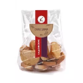 Сухари ладожские с изюмом Поляница 250г