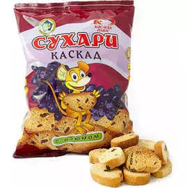 Сухари с изюмом Каскад 300 г