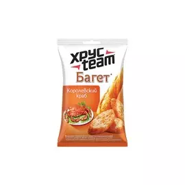 Сухарики багет краб Хрусteam 60г