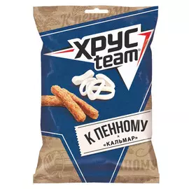 Сухарики кальмар Хрусteam к Пенному 90 г