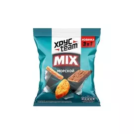 Сухарики микс морской Хрусteam 100г
