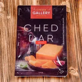 Сыр Чеддер красный нарезка Cheese Gallery 50% 150г