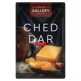 Сыр Чеддер красный нарезка Cheese Gallery 50% 150г