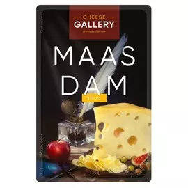 Сыр Маасдам нарезка Cheese Gallery 45% 125г