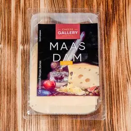 Сыр Маасдам нарезка Cheese Gallery 45% 125г