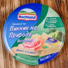 Сыр плавленный пикник на природе Hochland 140г