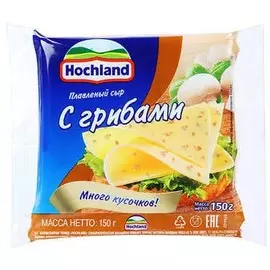 Сыр плавленный с грибами Hochland 150 г