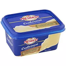 Сыр плавленный сливочный Президент 400г