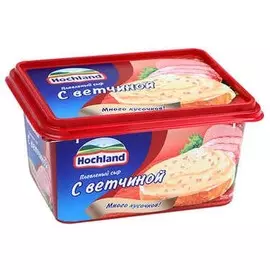 Сыр плавленный ветчина Hochland 400 г