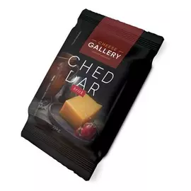Сыр полутвердый красный Чеддер Cheese Gallery 50% 250г