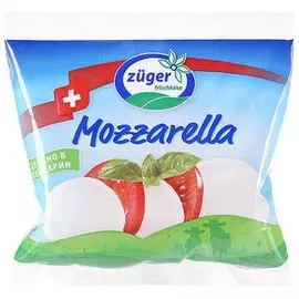 Сыр рассольный моцарелла 1 шар Zuger 100г