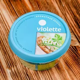 Сыр творожный с зеленью Виолетта 140 г