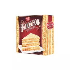 Торт наполеон слоеный классический Русская Нива 450г