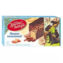 Торт вафельный Мишка Косолапый 250г